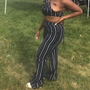 TWO PIECE SET- blue and white